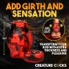 Creature Cocks Hell Hound Silicone Penis Sleeve and Ball Stretcher