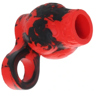 Creature Cocks Hell Hound Silicone Penis Sleeve and Ball Stretcher