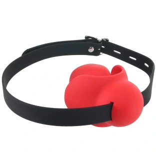 Master Series Extreme Silicone Ball Gag with Locking Strap