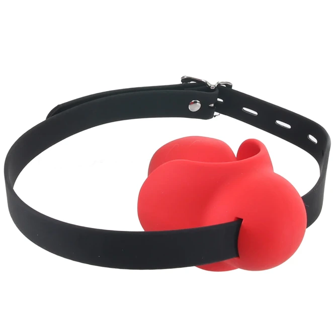 Master Series Extreme Silicone Ball Gag with Locking Strap