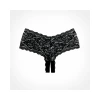Allure Adore Candy Apple Panty Black