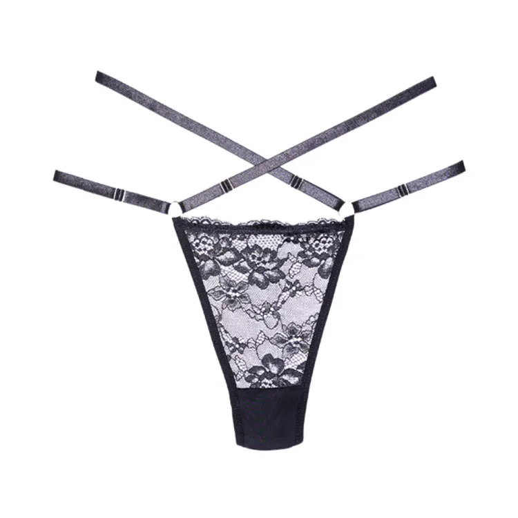 Allure Adore Cherished Panty Black