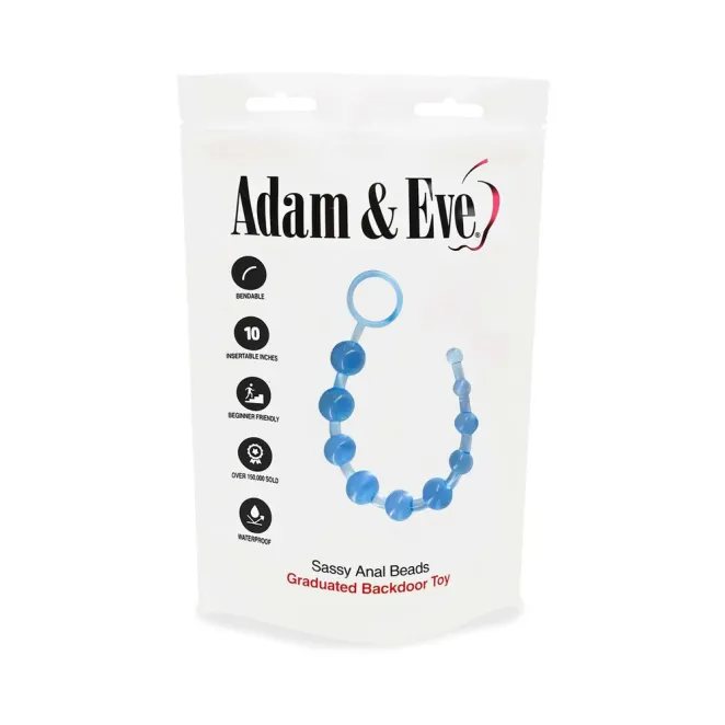 Sassy Anal Beads Blue