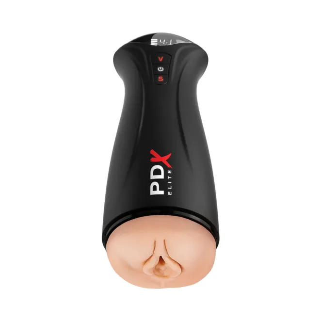 Fuck-Gasm Vibrating & Sucking Vagina Masturbator Light