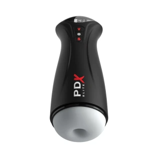 Fap-Gasm Suction Vibrating Stroker Frosted White