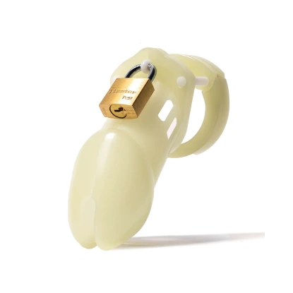 CB-6000 Male Glow In The Dark Chastity Cage Kit