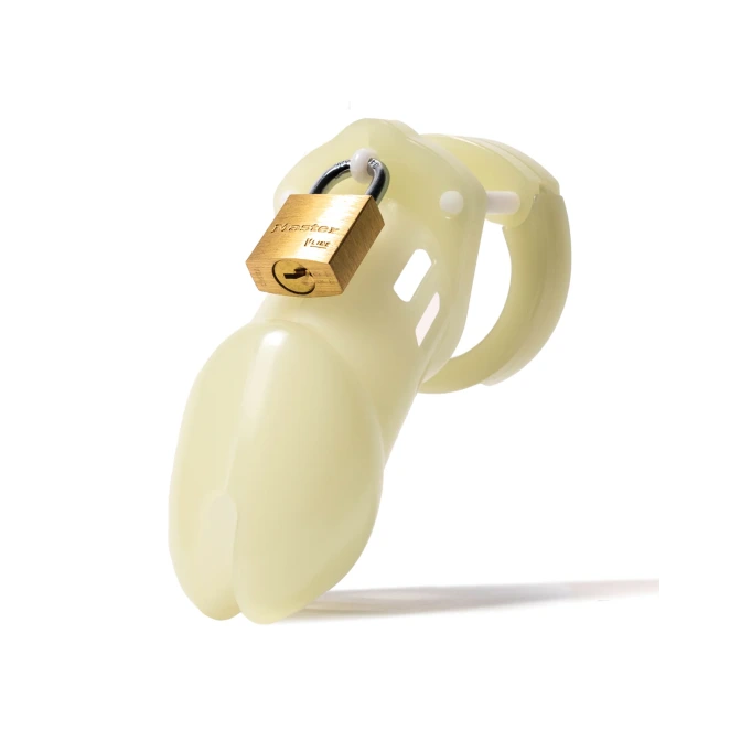 CB-6000 Male Glow In The Dark Chastity Cage Kit