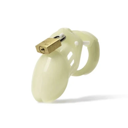 CB-6000S Short Male Glow In The Dark Chastity Cage Kit