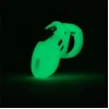 CB-6000S Short Male Glow In The Dark Chastity Cage Kit