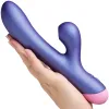 ROMP Pulse Rechargeable Rabbit Vibrator with Clitoral Suction