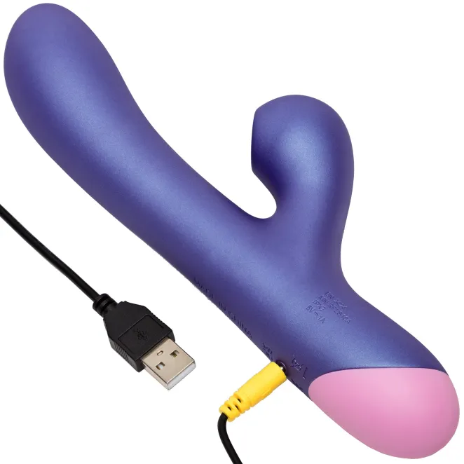 ROMP Pulse Rechargeable Rabbit Vibrator with Clitoral Suction