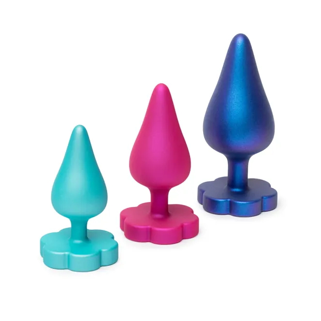ROMP Luster Silicone Butt Plug Set