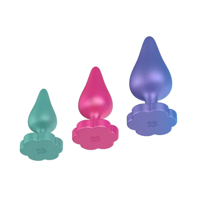 ROMP Luster Silicone Butt Plug Set