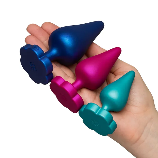 ROMP Luster Silicone Butt Plug Set