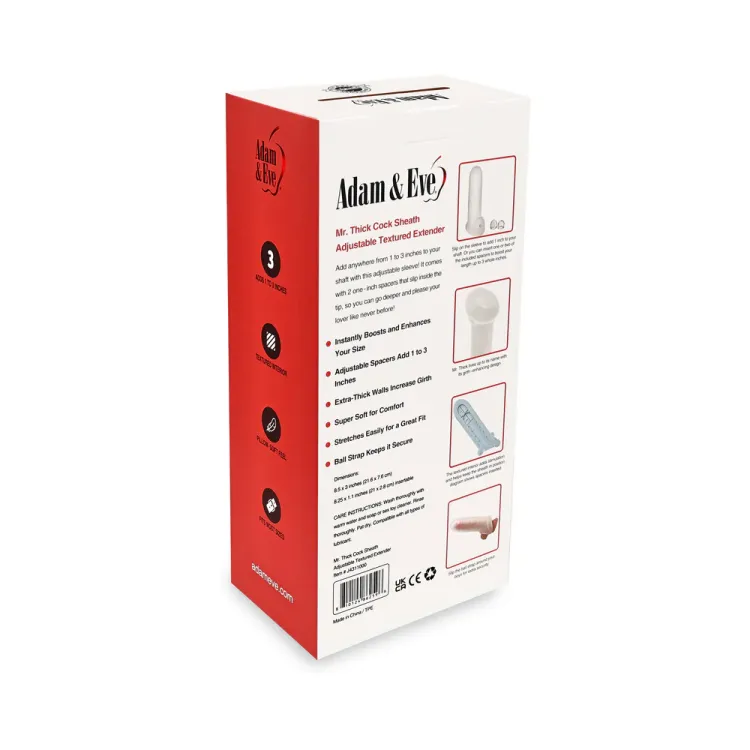 Mr. Thick Cock Sheath Penis Sleeve Mr. Thick Cock Sheath Penis Sleeve