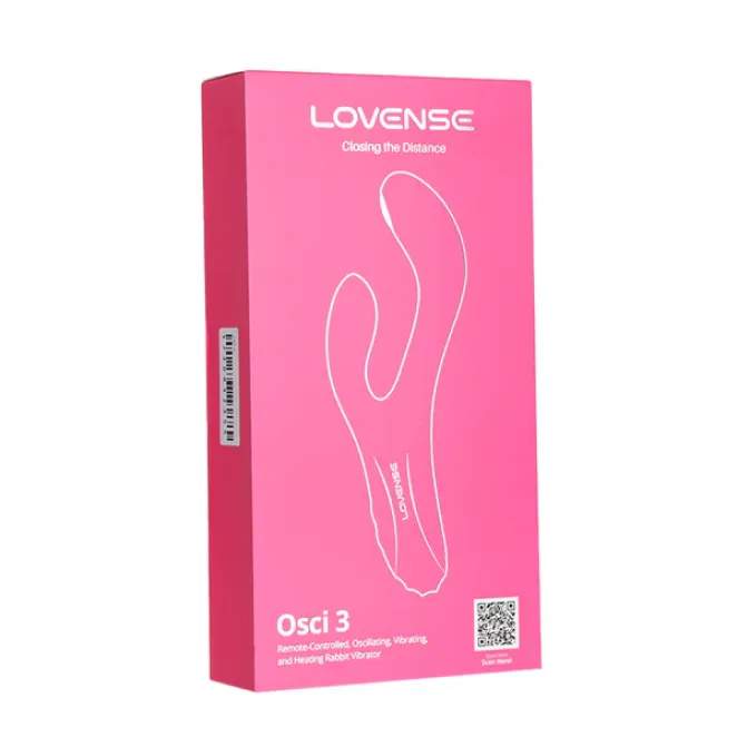 Lovense Osci 3 App Controlled Warming Rabbit Vibrator