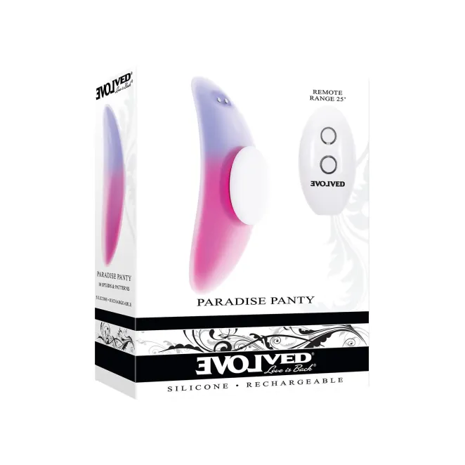 Evolved Paradise Panty Rechargeable Remote-Controlled Wearable Vibrator