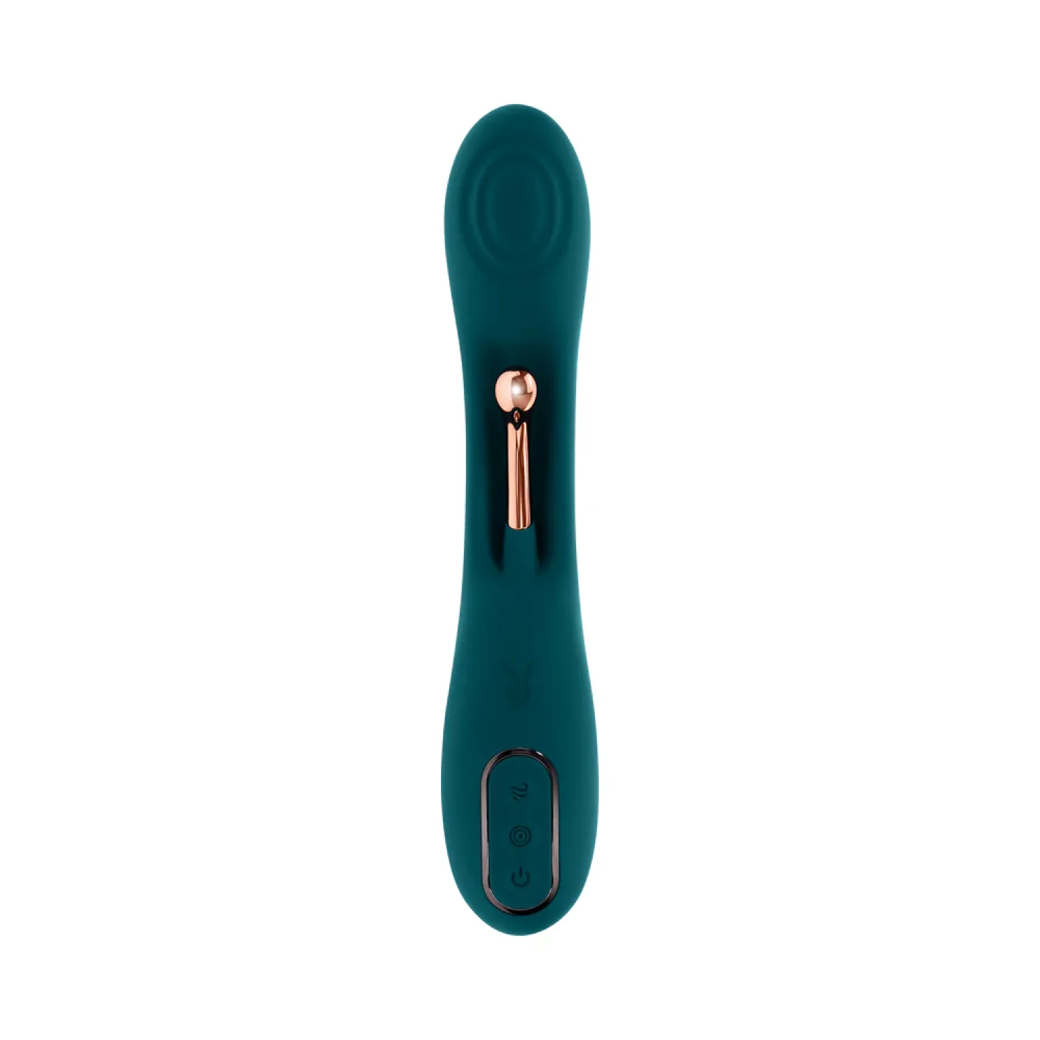 aurelie silicone g spot tickling vibrator deep teal