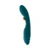 aurelie silicone g spot tickling vibrator deep teal