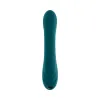 aurelie silicone g spot tickling vibrator deep teal
