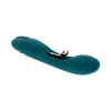 aurelie silicone g spot tickling vibrator deep teal