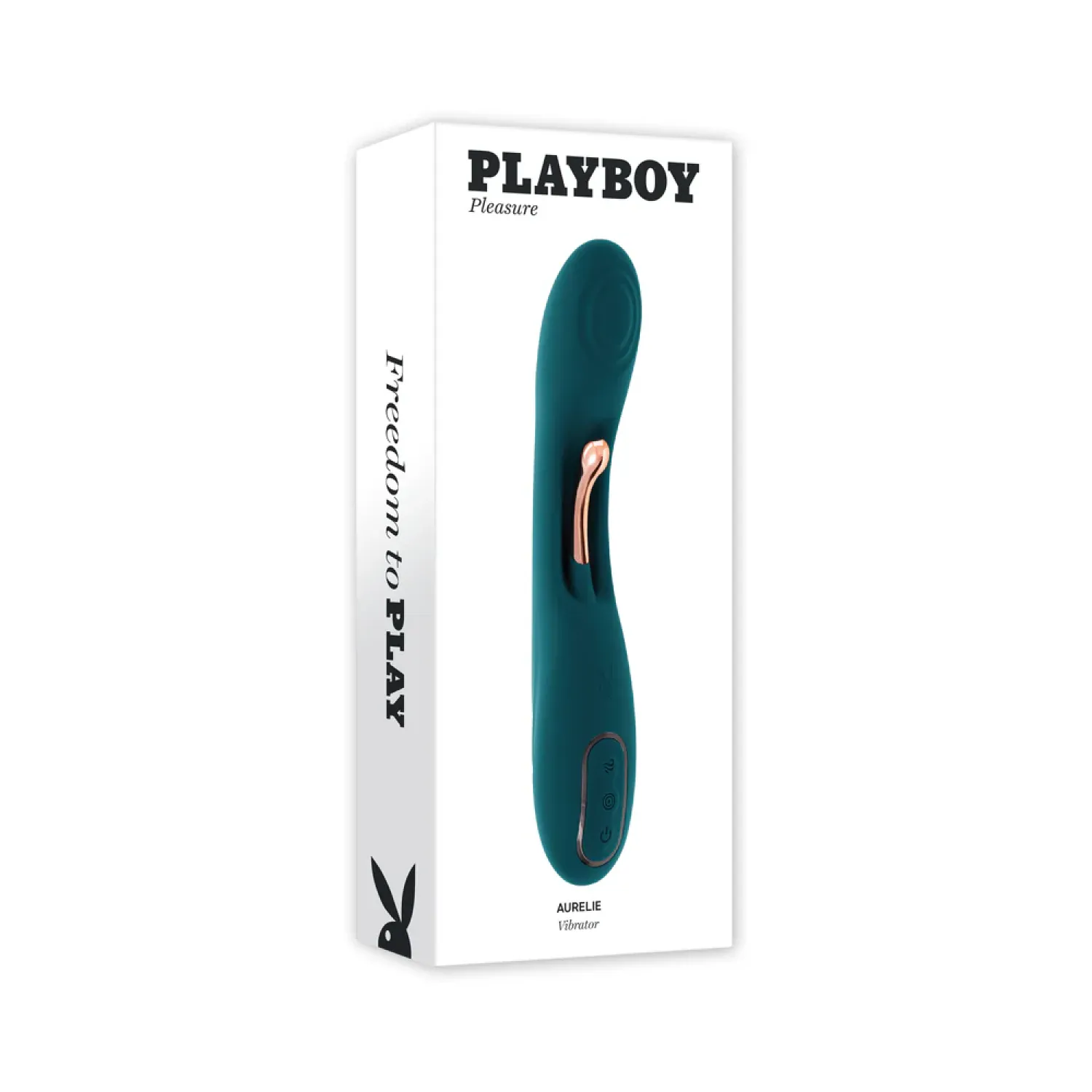 aurelie silicone g spot tickling vibrator deep teal