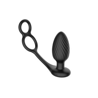 Nexus Tornado Rotating Remote Controlled Butt Plug with Cock Ring