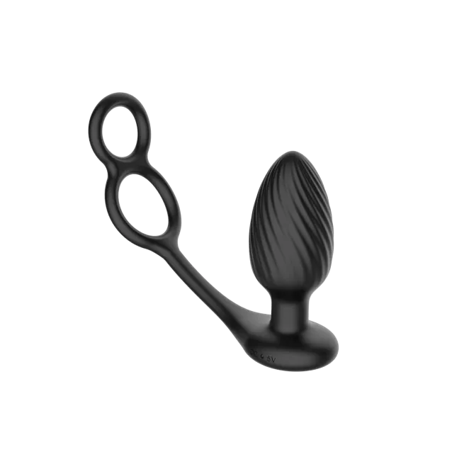Nexus Tornado Rotating Remote Controlled Butt Plug with Cock Ring