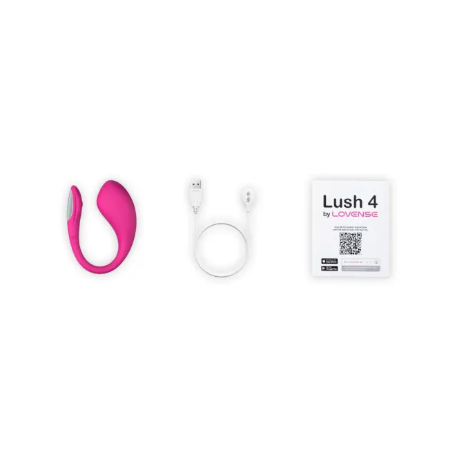 Lovense Lush 4 App Controlled Vibrating Egg