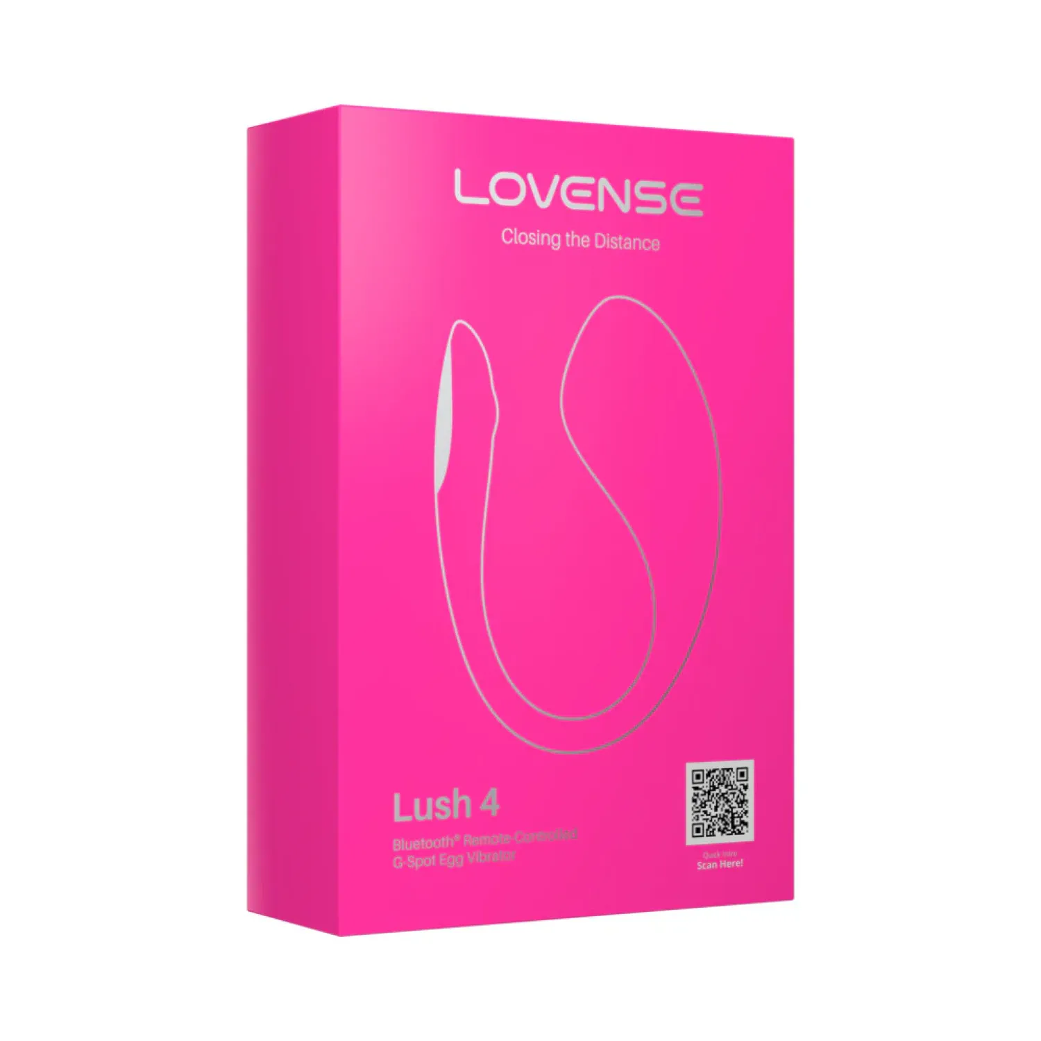 Lovense Lush 4 Bluetooth Remote-Controlled Egg Vibrator