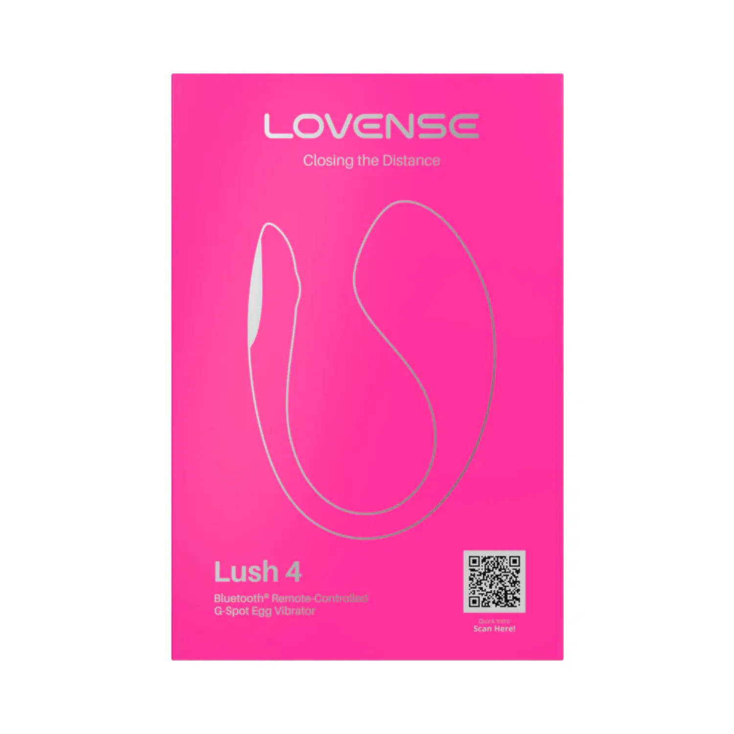 Lovense Lush 4 Bluetooth Remote-Controlled Egg Vibrator