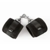 SEI MIO Sensually Secured Velvet Handcuffs