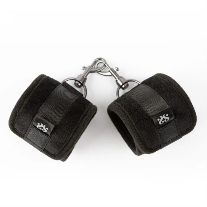 SEI MIO Sensually Secured Velvet Handcuffs