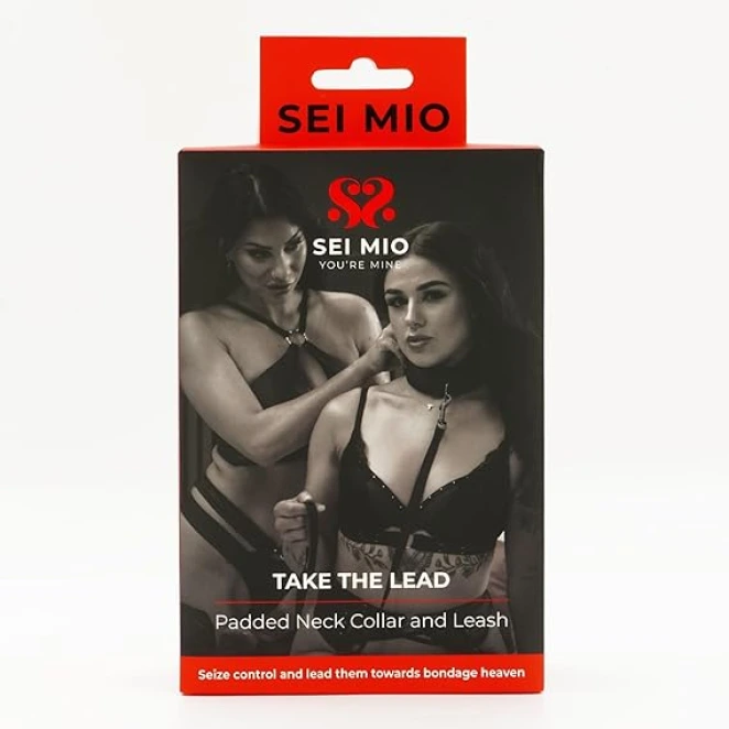 SEI MIO Take the Lead Padded Neck Collar and Leash