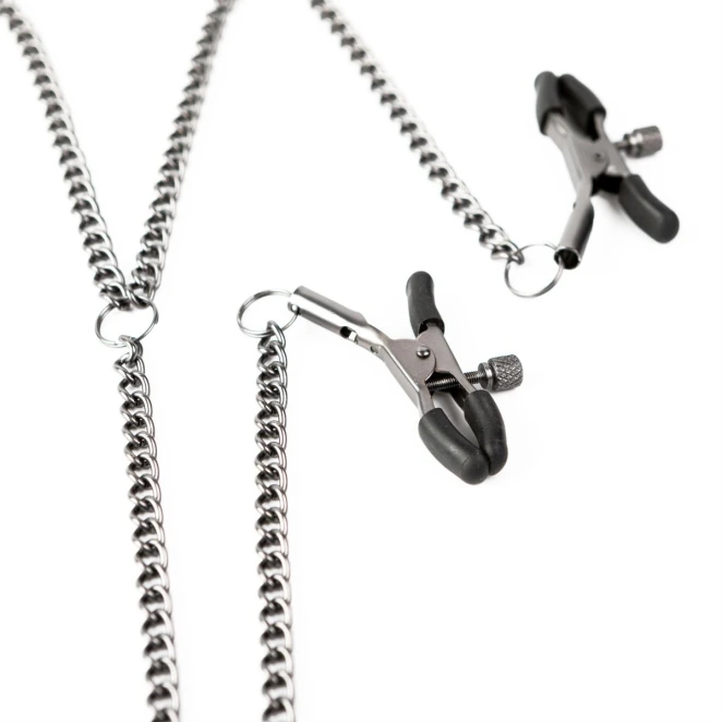 SEI MIO Triple Tease Adjustable Nipple and Clit Clamp Set