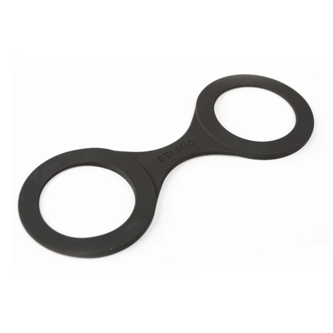 SEI MIO Handi-Cuffs Super Strong Silicone Restraint Cuffs (Medium)