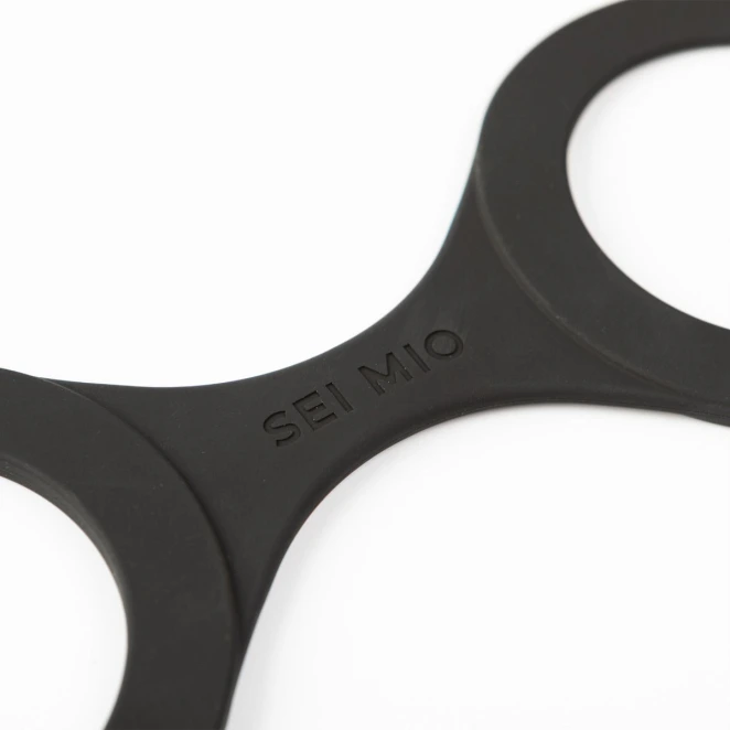 SEI MIO Handi-Cuffs Super Strong Silicone Restraint Cuffs (Medium)