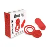 Double Ring Vibrating Rose Couples Cock Ring with Remote