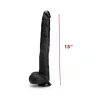 15 in prowler red the destroyer realistic dildo black suction cup