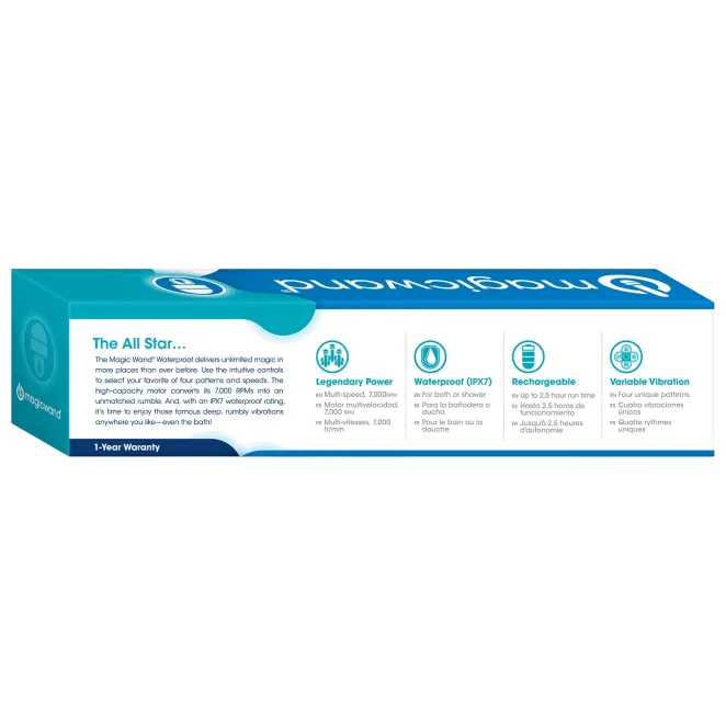 Magic Wand Waterproof Rechargeable Extra Powerful Wand Massager