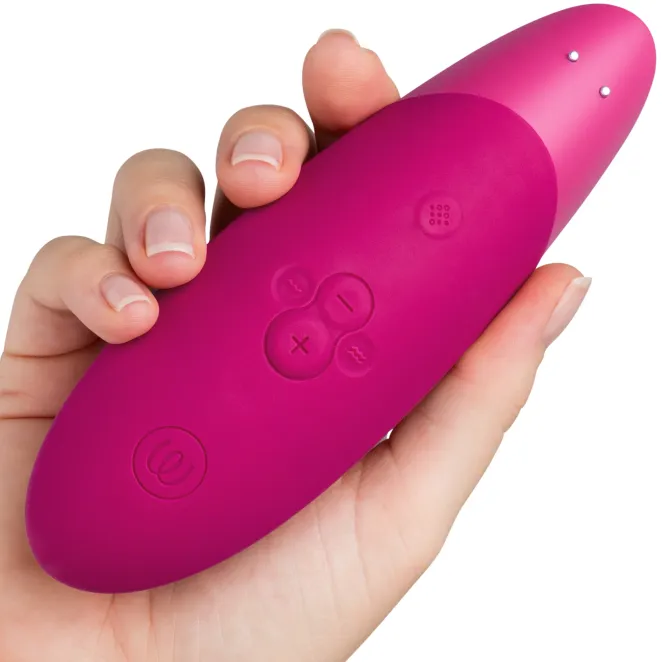 Womanizer Enhance Pleasure Air Clitoral Vibrator Pink