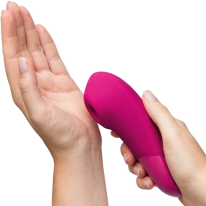Womanizer Enhance Pleasure Air Clitoral Vibrator Pink