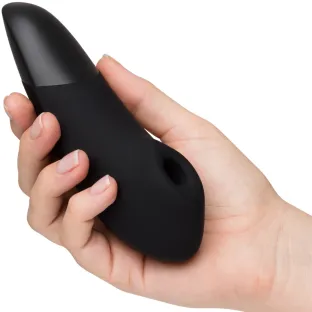 Womanizer Enhance Pleasure Air Clitoral Vibrator Black
