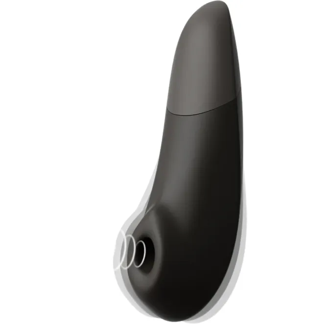 Womanizer Enhance Pleasure Air Clitoral Vibrator Black