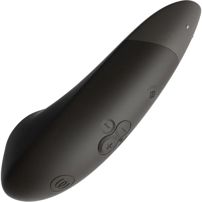 Womanizer Enhance Pleasure Air Clitoral Vibrator Black