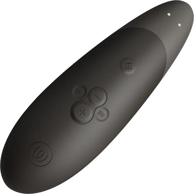 Womanizer Enhance Pleasure Air Clitoral Vibrator Black
