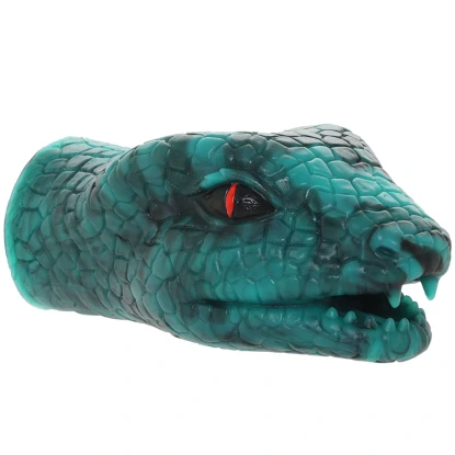 Creature Cocks Serpentine Green Stroker Silicone Masturbator