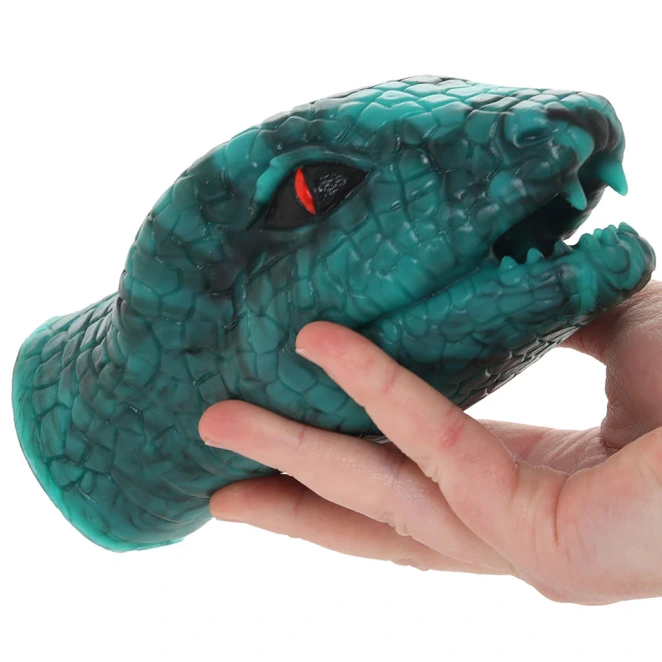 Creature Cocks Serpentine Green Stroker Silicone Masturbator