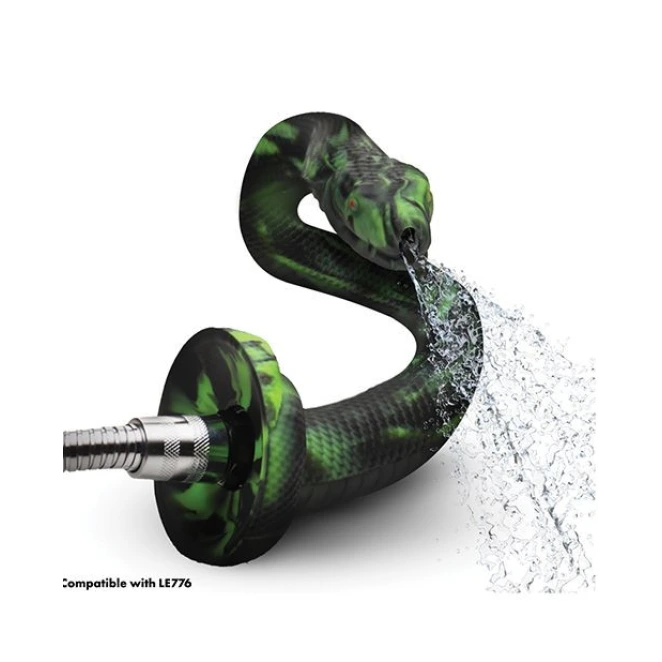 Creature Cocks Spitting Serpent Silicone Enema Snake