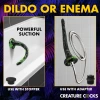 Creature Cocks Spitting Serpent Silicone Enema Snake